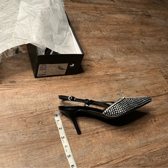 Black Rhinestone Heels - Picture 8 of 8